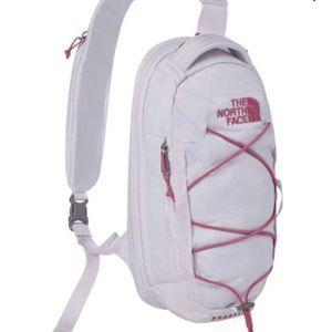 The North Face Borealis Sling Lavender Fog Red Backpack NWT